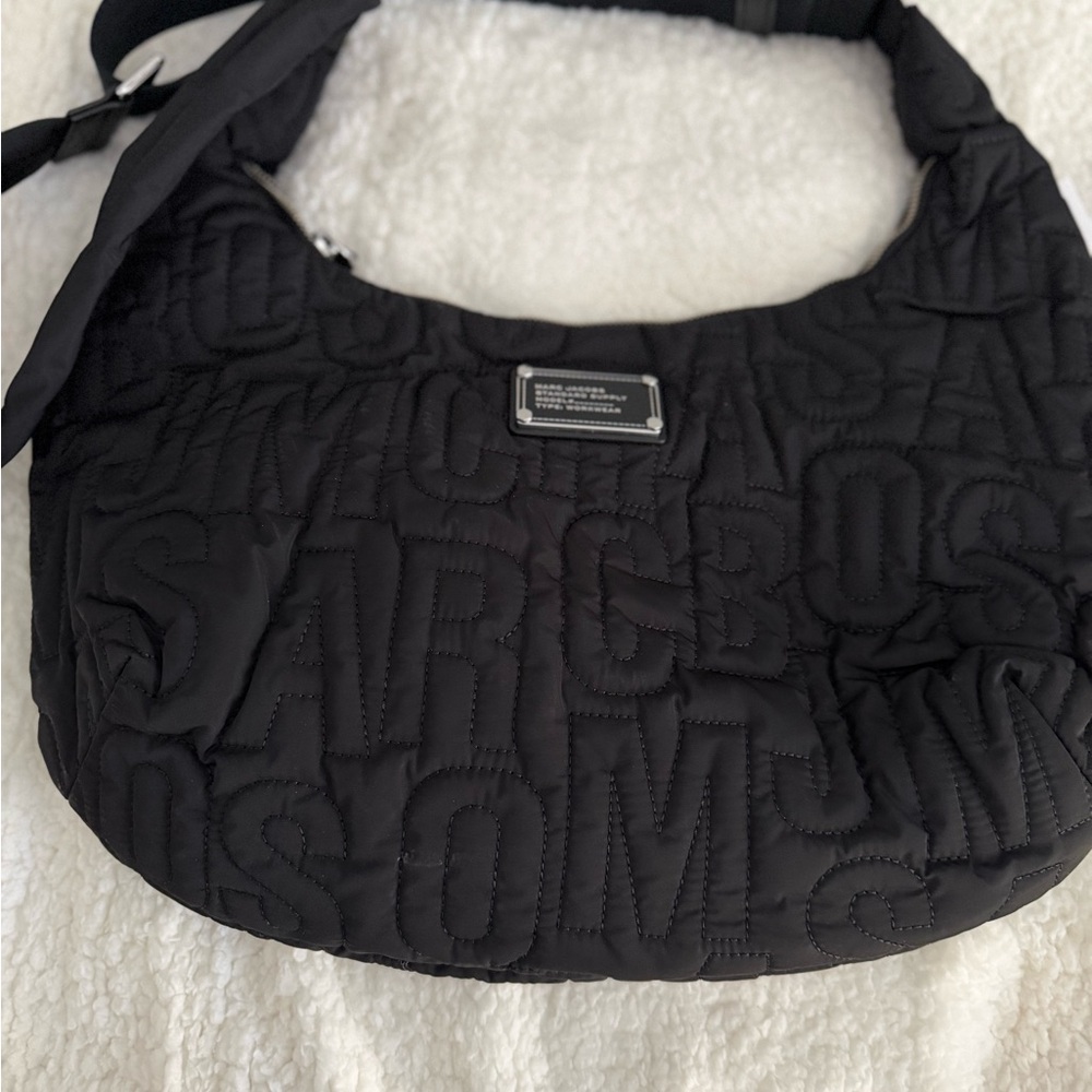 Marc Jacobs Nylon Jumbled Logo Shoulder Bag - Picture 4 of 8